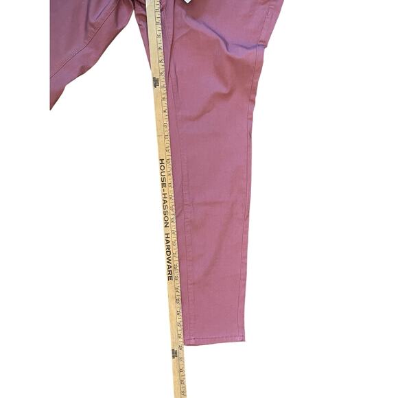 YMI Skinny Jeans Womens Plus Size 1X High Rise Pink Rose Hyperstretch NWT - Picture 7 of 9